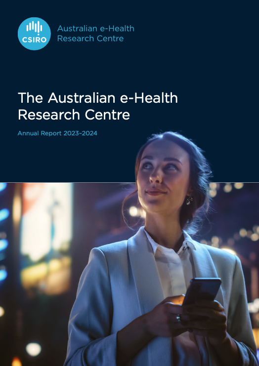 Front cover of the AEHRC Annual Report 23-24